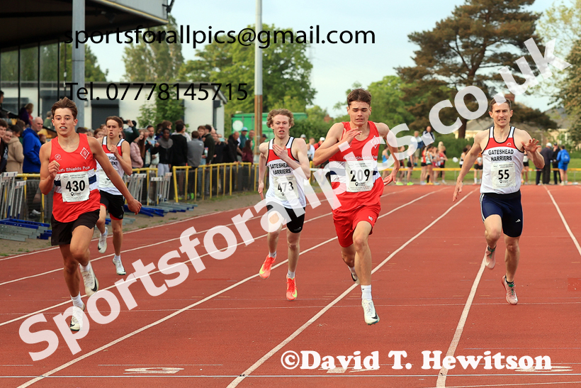 200 metres, 2026 NEGP 2, Monkton Stadium, Wednesday, May 27th. Photo: David T. Hewitson/Sports for All Pics